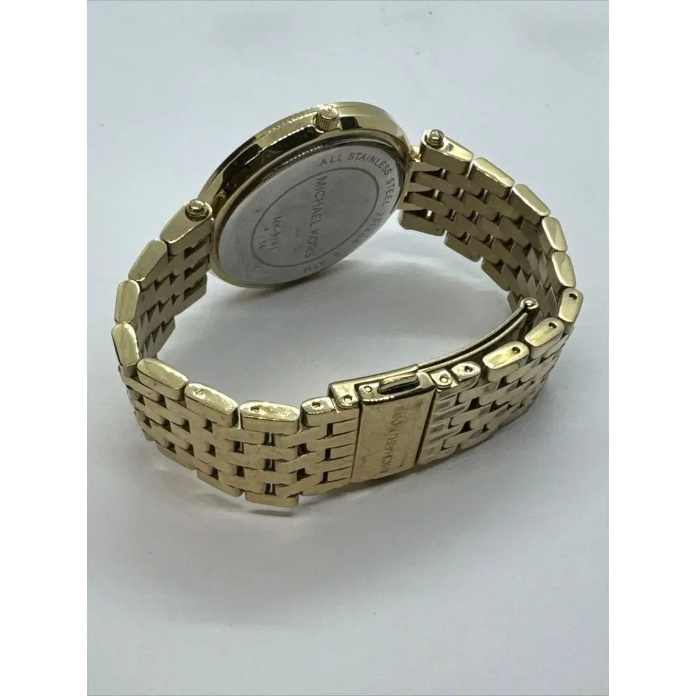 Michael Kors Darci MK3191 Women's Gold Stainless Steel Analog Dial Watch JNA280